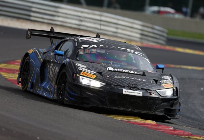 Une Audi s'impose dans la catégorie Bronze (Photo SRO JEP)