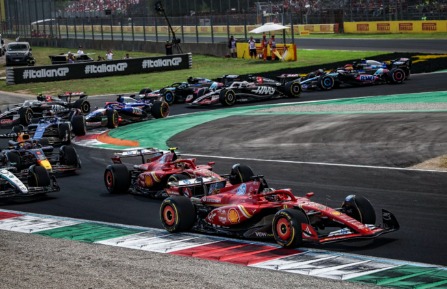 Charles Leclerc victorieux en Italie © Ferrari S.P.a