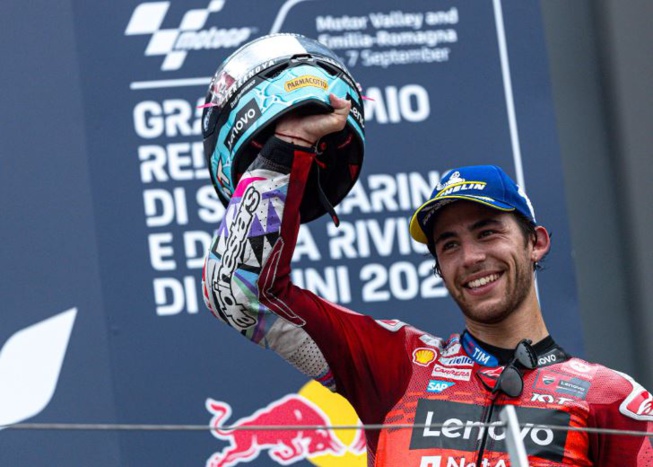 Un italien sur le podium de Misano (Photo Ducati