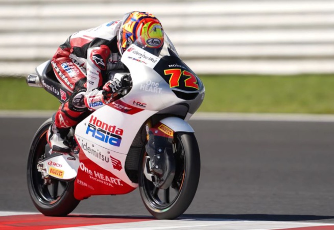 Furusato a signé sa première pole mais n'a pas concrétisé en course (Photo Honda Racing)