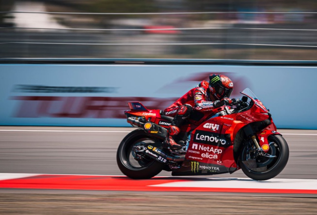 Bagnaia refait une partie de son retard (Photo Ducati)