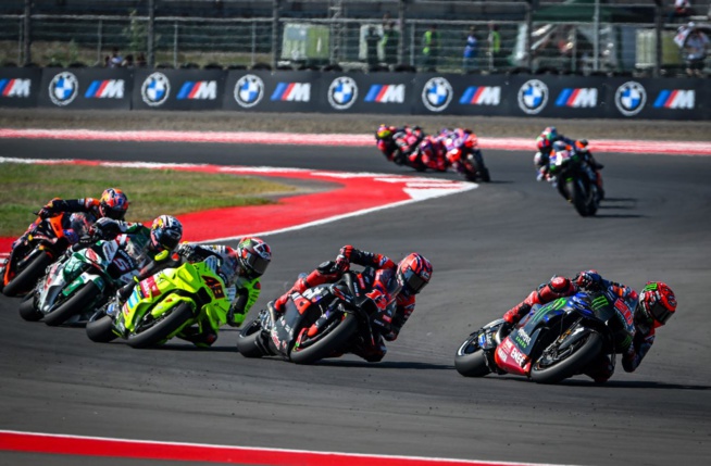 Quartararo ne convertit pas en point les performances des qualifs (Photo Yamaha)