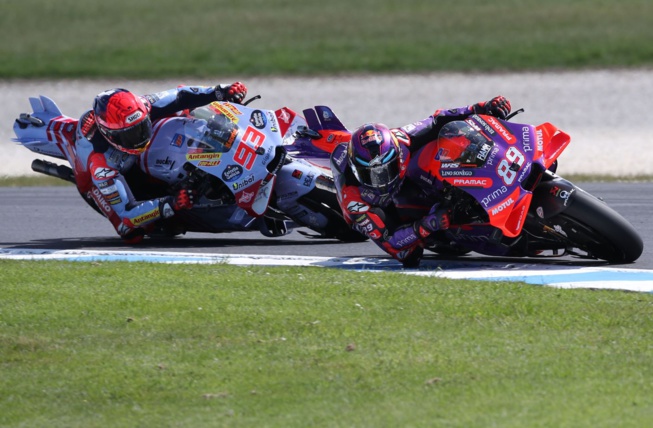 En position de chasseur, Marc Marquez excelle (Gold&Goose Red Bull Content pool)