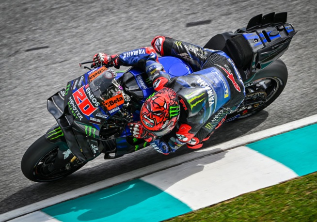 Une course diablement dure pour Quartararo (Photo Yamaha)