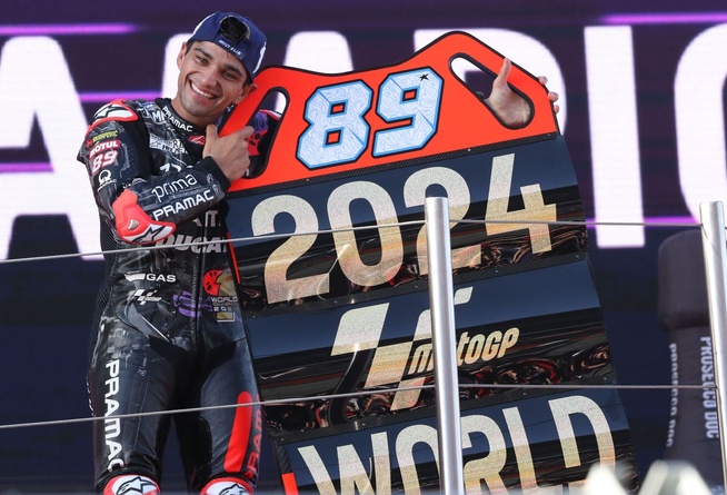 Premier titre mondial en MotoGp pour Martin (Gold&Goose Redbull Content pool)