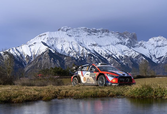 Le Monté-Carlo a gardé son paysage piégeux (Photo Hyundai Motorsport)