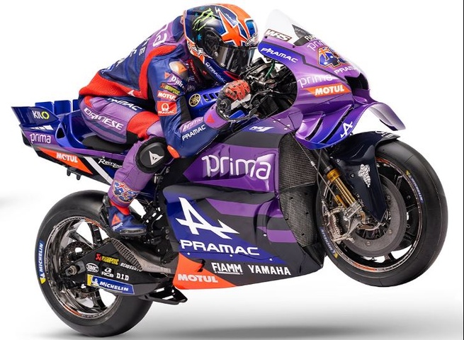 Pramac passe en Yamaha mais reste en violet avec Alpine en sponsor