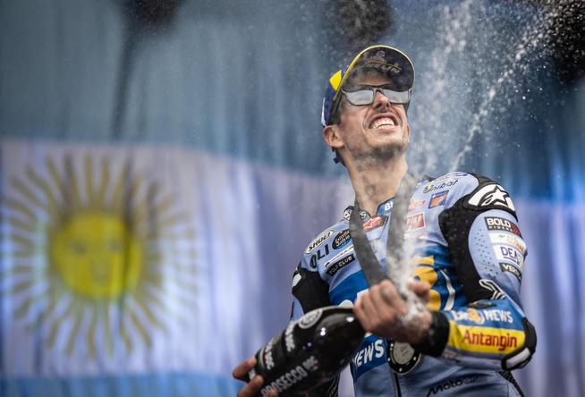 Alex Marquez de nouveau sur le podium (Photo Gresini)