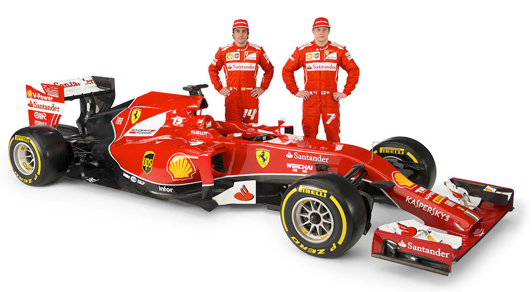 La F14T et ses pilotes : © Ferrari S.p.A