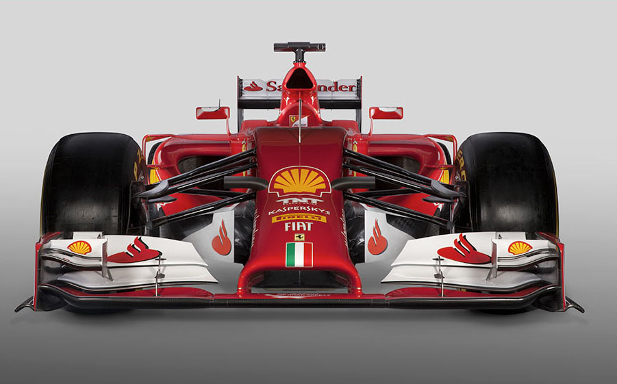 La F14T vue de face : © Ferrari S.p.A