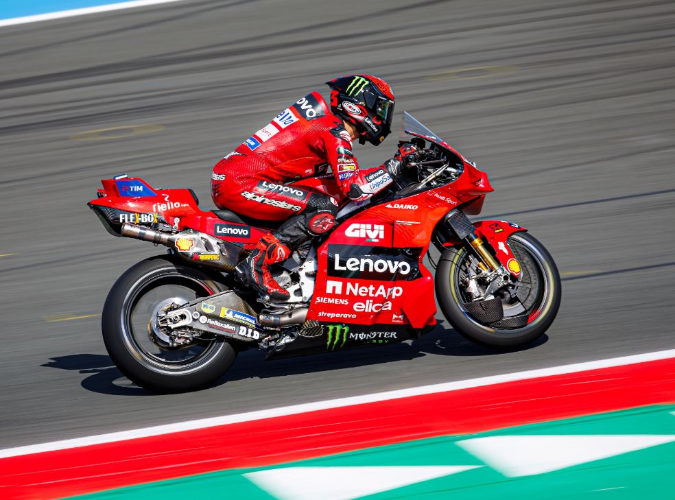 Bagnaia maître d'Assen (Photo Ducati)