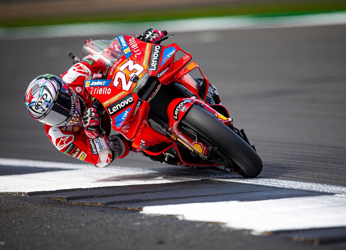 Rien n'a arrêté Bastianini à Silverstone (Photo Ducati)