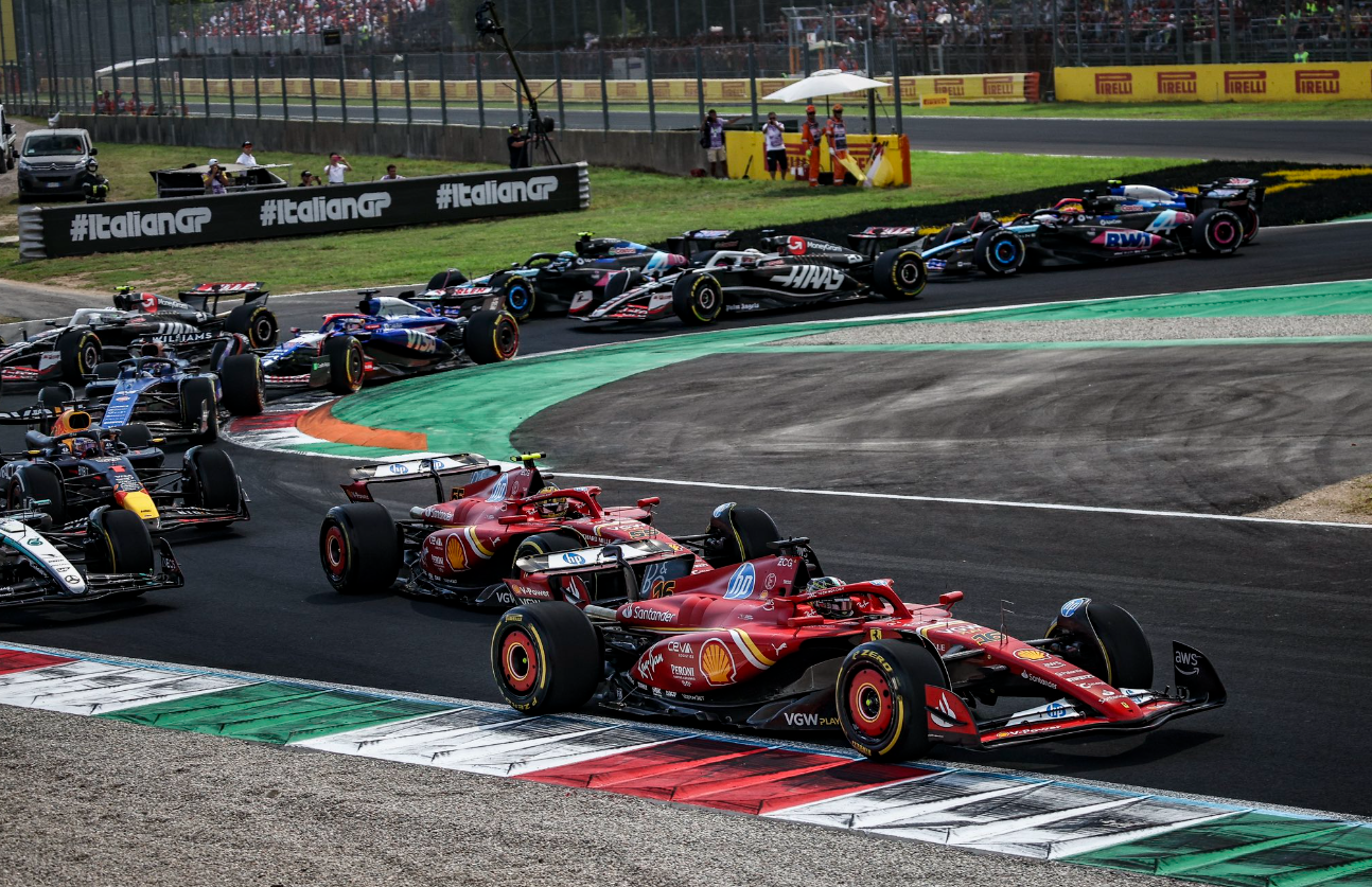 Charles Leclerc victorieux en Italie © Ferrari S.P.a