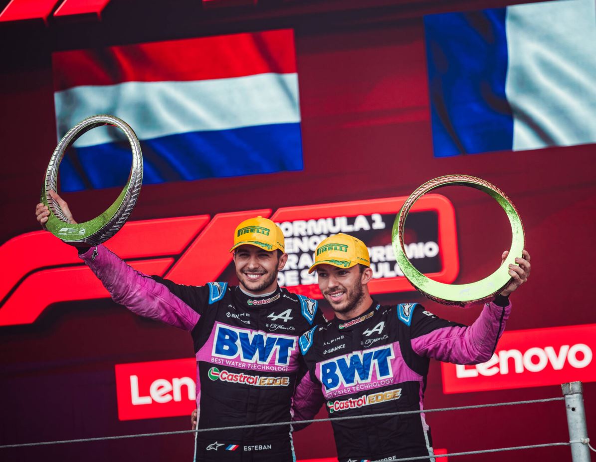 Double podium pour Ocon et Gasly (Photo Renault SAS)