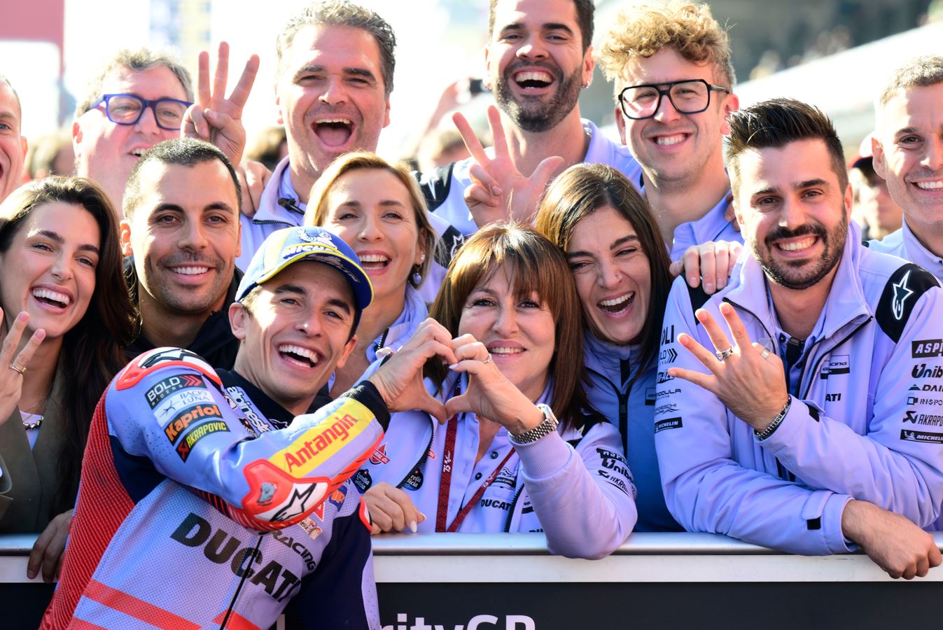 Marc Marquez et Gresini, une histoire de coeur (Gold&Goose Red Bull Content pool)