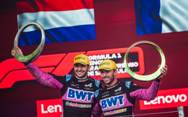 Double podium pour Ocon et Gasly (Photo Renault SAS)