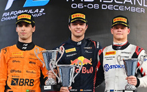 FIA F2 : Abou Dabi, course sprint, victoire de Marti